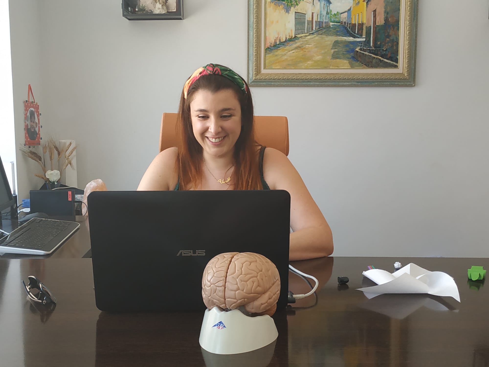 Úrsula Sánchez, fisioterapeuta especializada en fisioterapia respiratoria y pediátrica