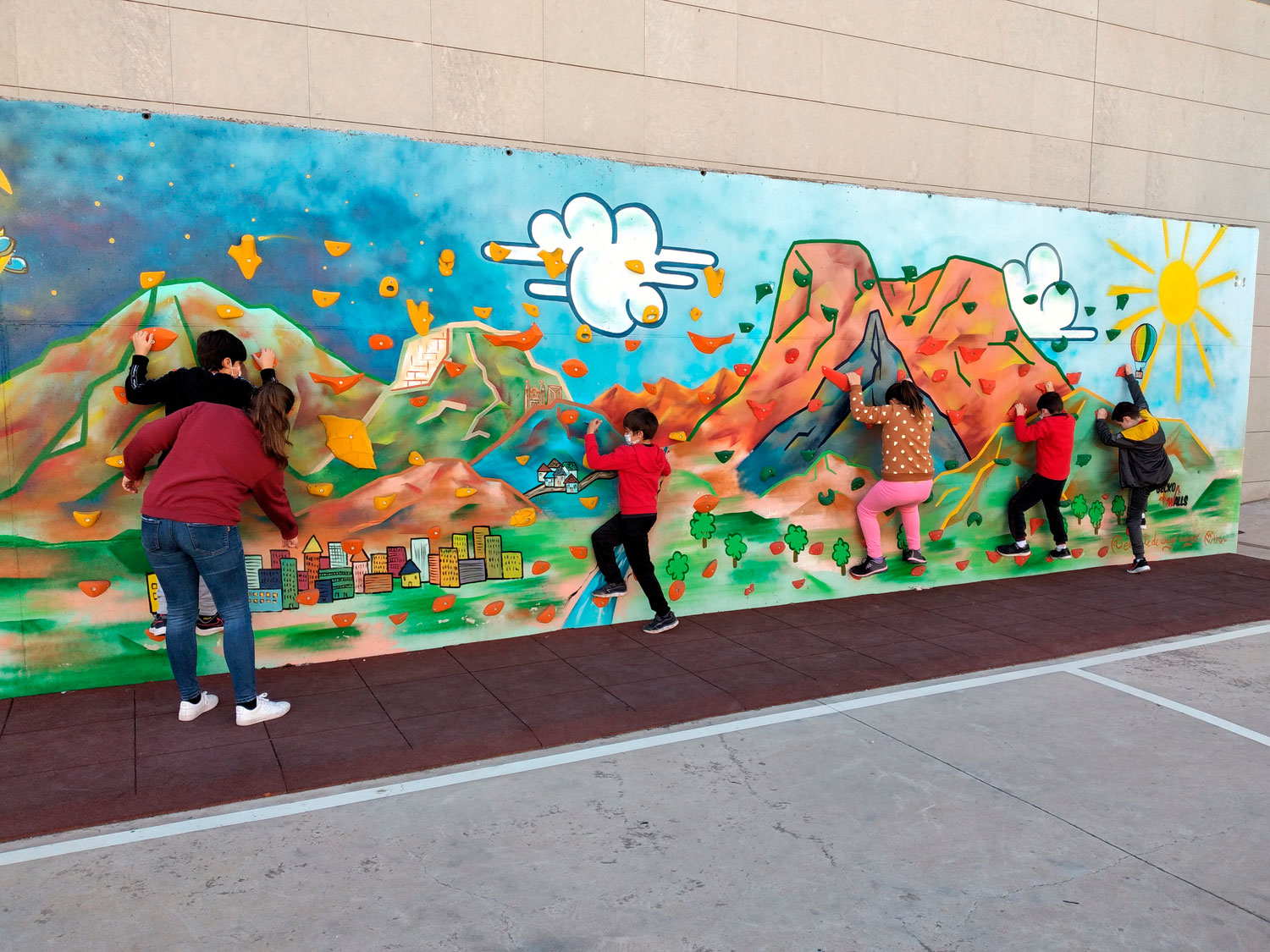 Escuela Inclusiva de navidad en Novelda organizada por Fundación Uner